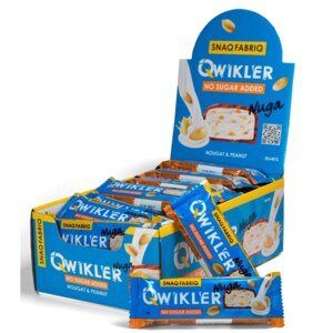 Snaq Fabriq QWIKLER Батончик протеиновый глазированый (40 г) Нуга и арахис
