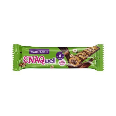 SNAQ FABRIQ батончик вафельный SNAQ WELL (20 г) шоколадно-ореховая паста