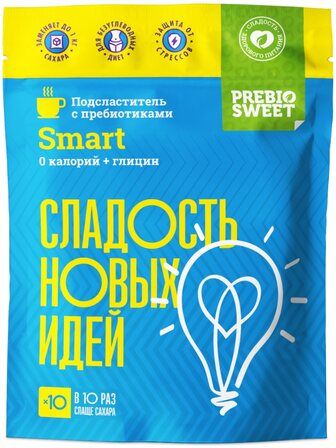 Столовый подсластитель Пребиосвит Смарт (Prebiosweet Smart) 100 г, сахарозаменитель