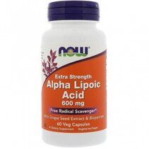 NOW Alpha Lipoic Acid 600 mg (60 вег.капс.)