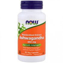 NOW Foods Ashwagandha Extract 450mg (90 вег. капс)