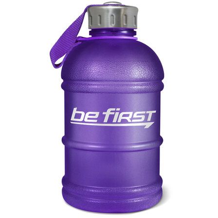 Be First Бутылка спортивная для напитков (1300 мл)  фиолетовая матовая