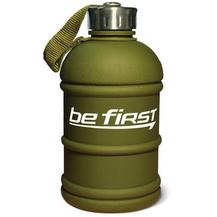 Be First Бутылка спортивная для напитков (1300 мл)  хаки матовая