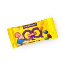 Snaq Fabriq Драже QQ (40 г) арахис и молочный шоколад