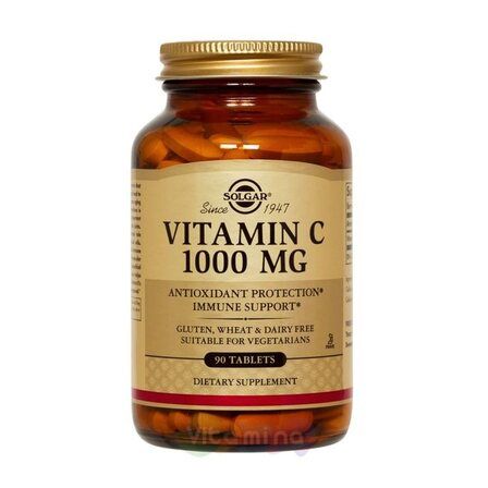 Solgar Vitamin C 1000 mg  (90 табл.) 