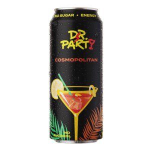 DR PARTY тонизирующий газированный напиток (450 мл) Космополитен
