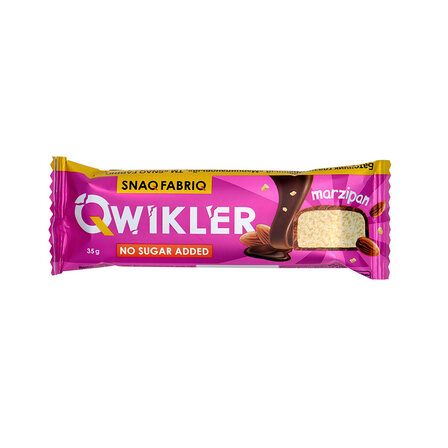 Snaq Fabriq QWIKLER Батончик протеиновый глазированый (35 г) Марципан
