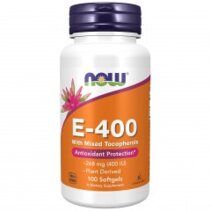NOW Foods E - 400 Mixed Tocopherols (100 гел. капсул) витамин Е