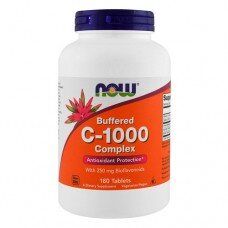 NOW Foods Vitamin C - 1000 complex (180 таблеток) витамин С кальциум аскорбат