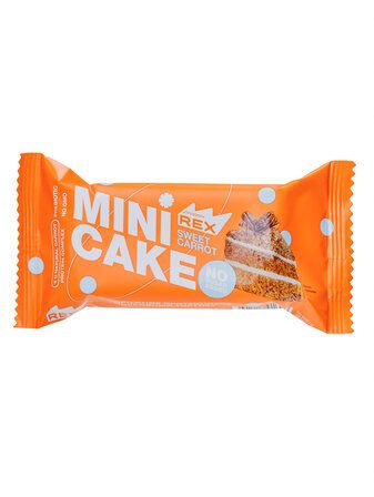 ProteinRex Mini Cake протеиновый (40 г) вкус - морковь, без сахара 