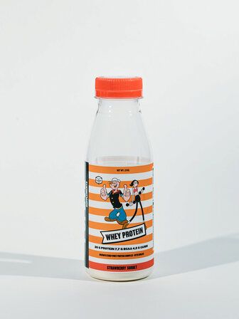 POPEYE Протеин в бутылке 35 г (Клубничный сорбет)