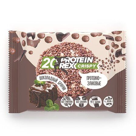 ProteinRex Хлебцы злаковые с протеином (55 г) вкус -шоколадный брауни