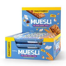 Snaq Fabriq Батончик мюсли с молочным шоколадом (50 г) кокос