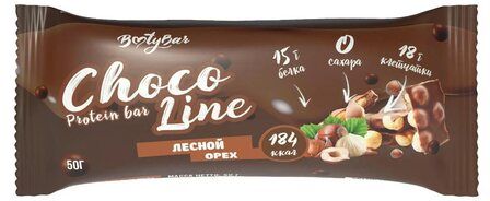 BootyBar Chocoline standart 50 г (Лесной орех)
