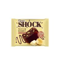 FitnesShock Protein Brownie Брауни протеиновый (50 г) вкус - банан
