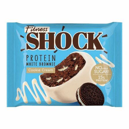 FitnesShock Protein Brownie Брауни протеиновый (50 г) вкус  - печенье