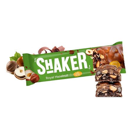 FitnesShock Батончик протеиновый глазированный SHAKER (35 г) Фундук