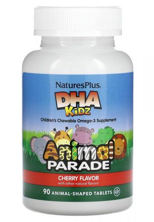 Natures Plus AP DHA Kidz (90 жев.таб.) вишня