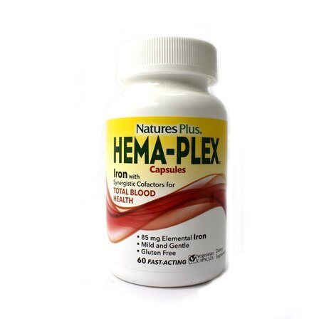 Natures Plus Железо Hema-Plex (60 таб.)