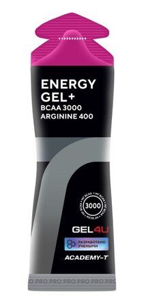Gel4u Гель энергетический с BCAA (60 г) вкус - лесные ягоды)