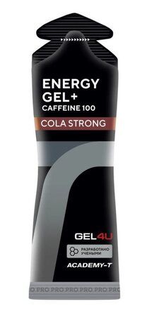 Gel4u Гель энергетический с кофеином (60 г) вкус - кола