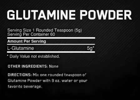 Optimum Nutrition Glutamine 1000 (240 шт)