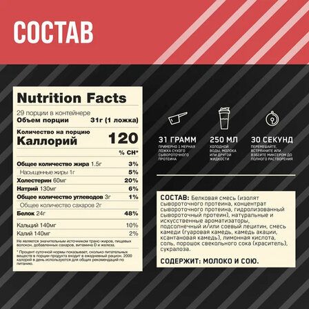 Optimum Nutrition 100% Whey Gold Standard (2273 гр)