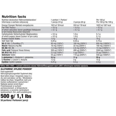 Olimp L-Glutamine Powder (250 гр) аминокислота л - глютамин