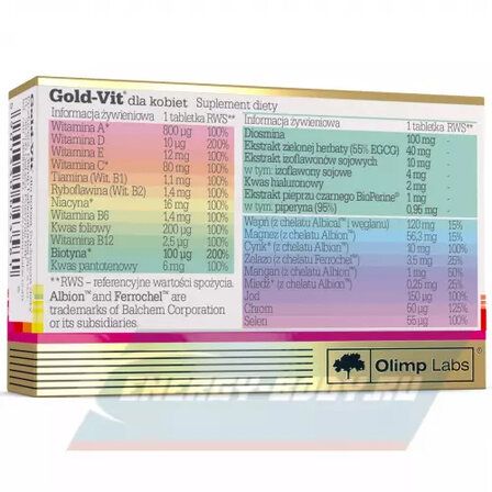 Olimp Gold-Vit for man (30 таб.) витаминно - минеральный комплекс для мужчин