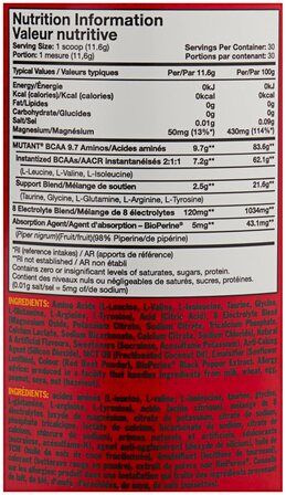 Mutant BCAA 9.7 (348 гр)