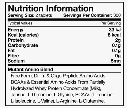 Mutant Amino (300 таб)