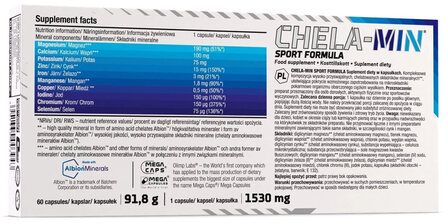 Olimp Chela-Mag Zinc B6 SPORT FORMULA (60 капс)