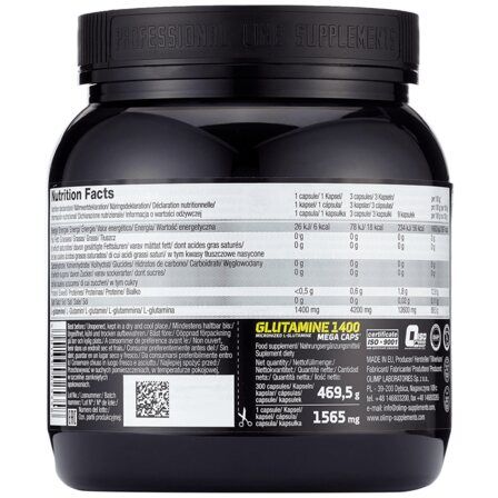 Olimp L-Glutamine Mega caps (300 капс) аминокислота л - глютамин