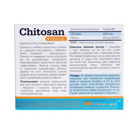 Olimp Chitosan+chromium (30 капс.)