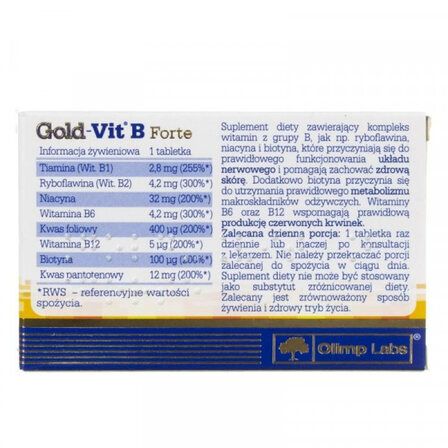 Olimp Gold Vitamin B Forte (60 таб)  