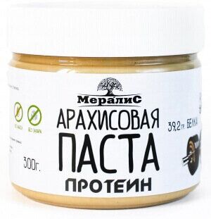 Мералис Арахисовая паста - Протеин (300 г)
