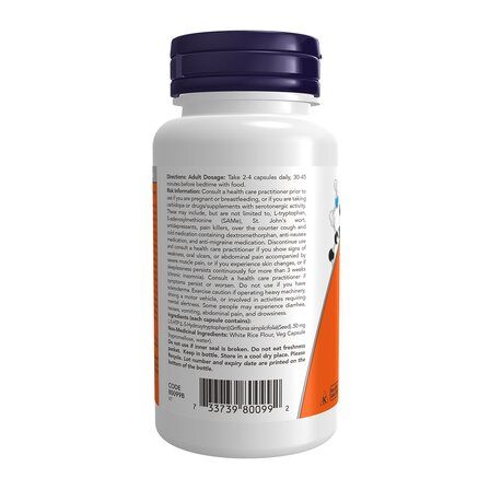 NOW Foods 5 - HTP 50 mg (180 вег. капсул) 5 - гидрокситриптофан