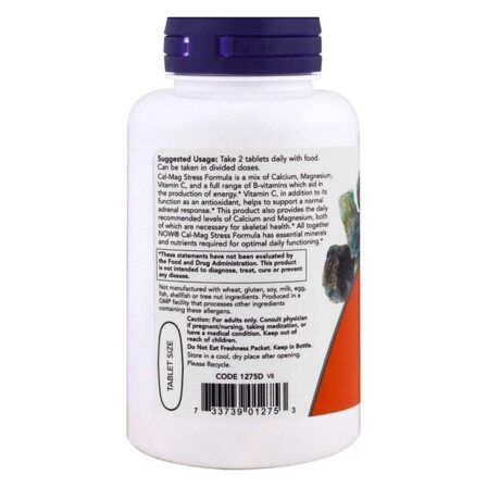 NOW Foods Calcium + Magnesium + D3 + Zinc (120 капсул) кальций, магний, витамин Д3 и цинк