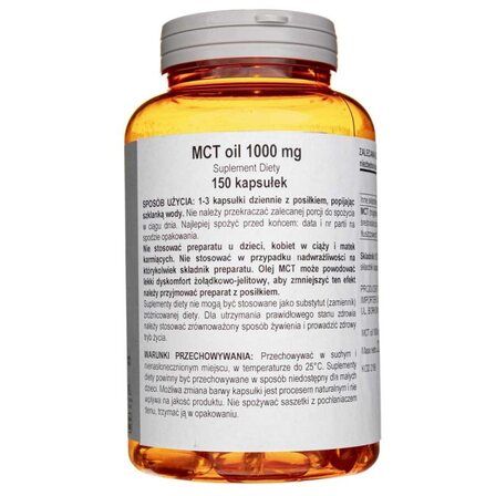 NOW Foods MCT OIL 1000 мг (150 гел. капс.)