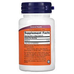 NOW Foods Melatonin 3 mg (90 капс)
