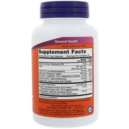 NOW Foods Thyroid Energy (90 вег. капс)