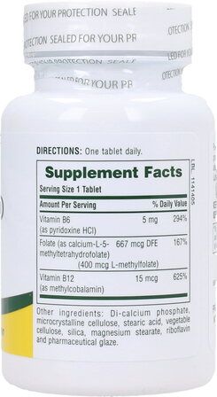 Natures Plus Folic Acid Hearts 400 мкг (90 таб.)