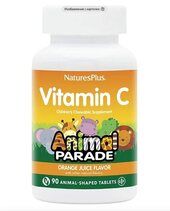 Natures Plus AP Vitamin C (90 жев.таб.) апельсин