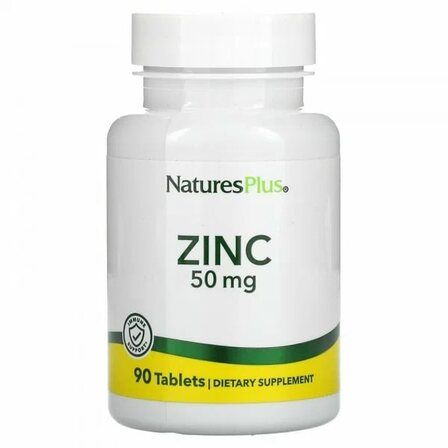 Natures Plus Zinc chelate 50 мг (90 таб.)