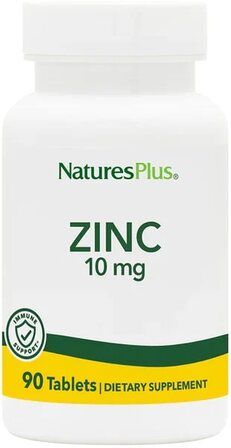 Natures Plus Zinc chelate 10 мг (90 таб.)