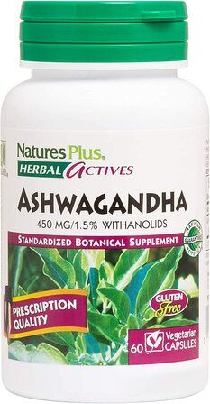 Natures Plus Ashwagandha 450 мг (60 вег.капс.)