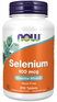 NOW Foods Selenium 100 mcg (250 таблеток) минерал селен (из L-селенометионина)