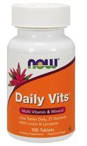 NOW Foods Daily Vits (100 таб) витаминно - минеральный комплекс
