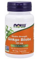 NOW Ginkgo Biloba 120 mg (50 вег. капс.)