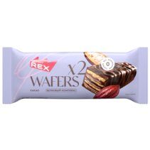 ProteinRex Wafers протеиновые вафли в глазури 50г (Какао)